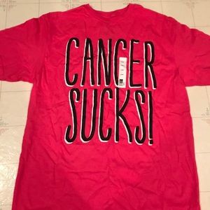 Hot pink fuscia tshirt tee shirt breast cancer